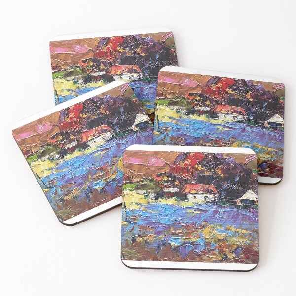 Item preview, Alex Ivanyuk: Village at Twilight designed and sold by ukrainianvin.