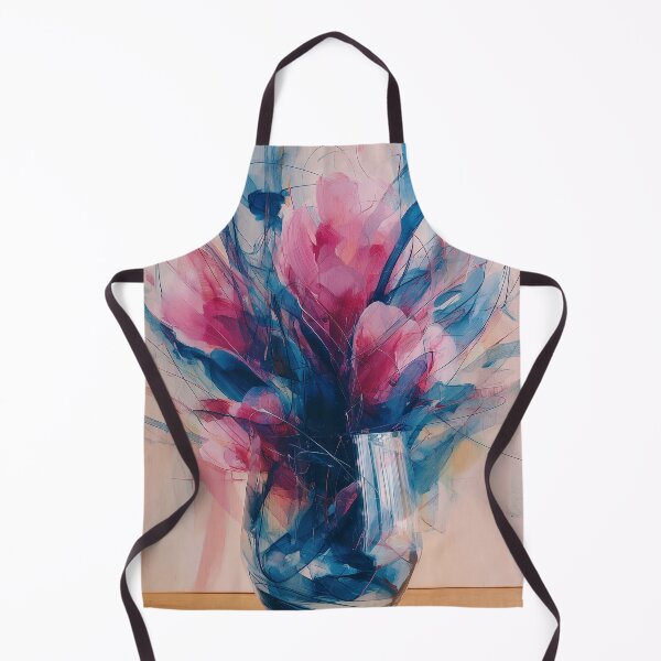 Item preview, Vibrant Floral Bouquet in Glass Vase designed and sold by lautir.