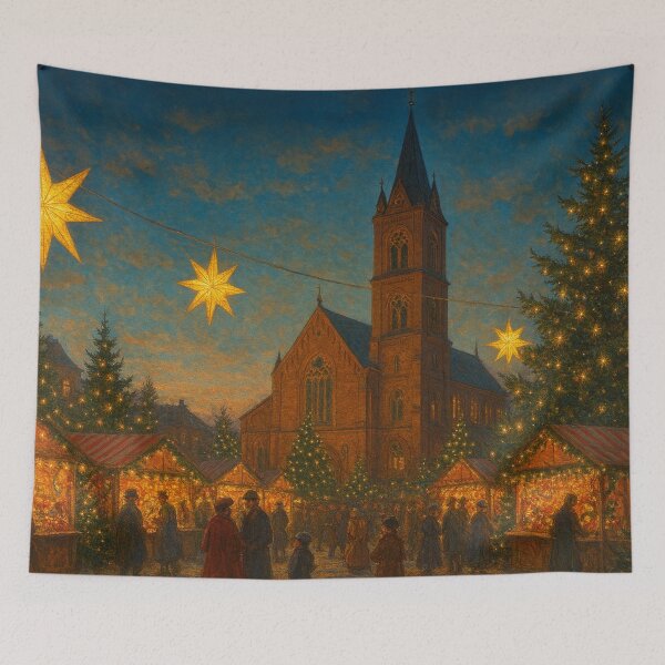Item preview, Starry skies at the Christmas market designed and sold by Sigtrix.