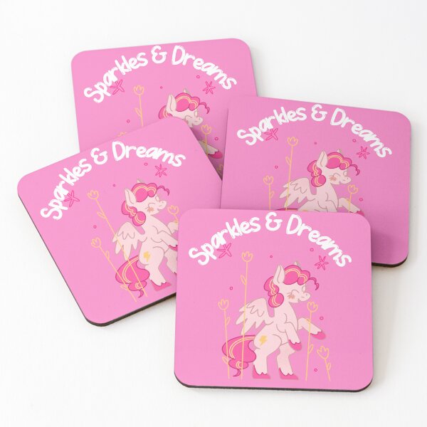 Item preview, SPARKLES & DREAMS Unicorn Pink Pony designed and sold by JusTiceT-shirts.