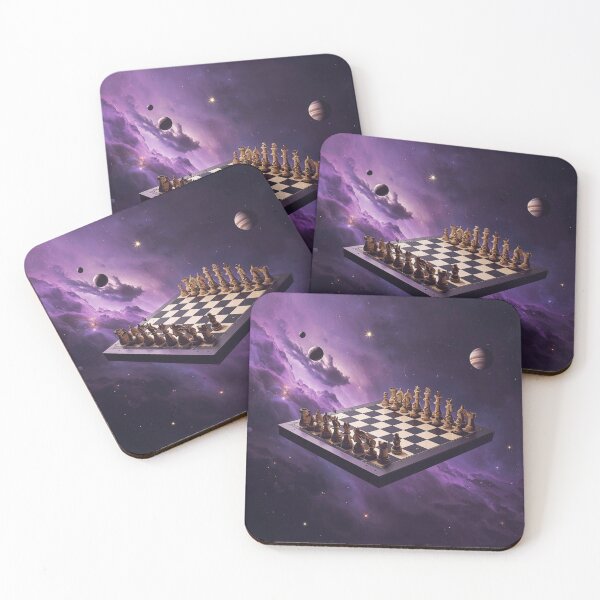 Item preview, Galactic Chess Game Among the Stars designed and sold by Wonderful Designs.