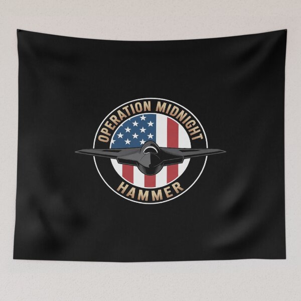 Item preview, Operation Midnight Hammer - USA Flag Midnight Hammer  designed and sold by NailMolisa.