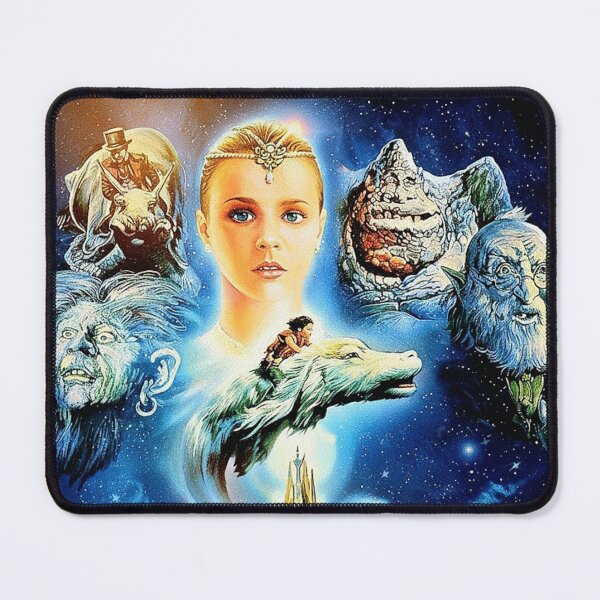 Item preview, 80s Classic Fantasy Realm Art | Luck Dragon & Empress Painting | Magical Quest Celestial Poster designed and sold by Art's Diner.