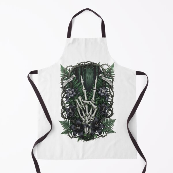 Item preview, "Silent Growth" Dark Forest Skeleton – Gothic Nature Memento Mori Art designed and sold by Luminari Creations.