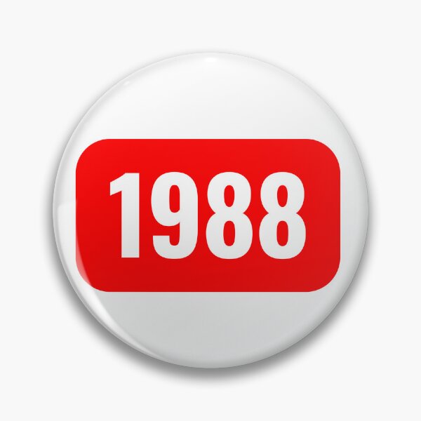 Item preview, 1988 Video Platform Style Logo – Retro Birthday & Anniversary Gift designed and sold by GlobalBoom.