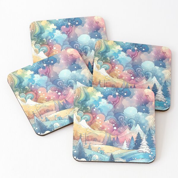 Item preview, Surreal Pastel Winter Dream designed and sold by ByNicoleSara.