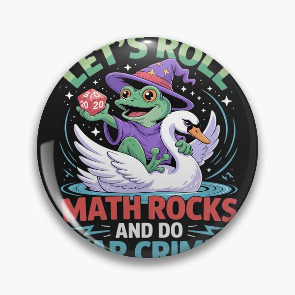 Item preview, Frog Riding Goose Let's Roll Math Rocks and Do War Crimes designed and sold by Hofersofer.