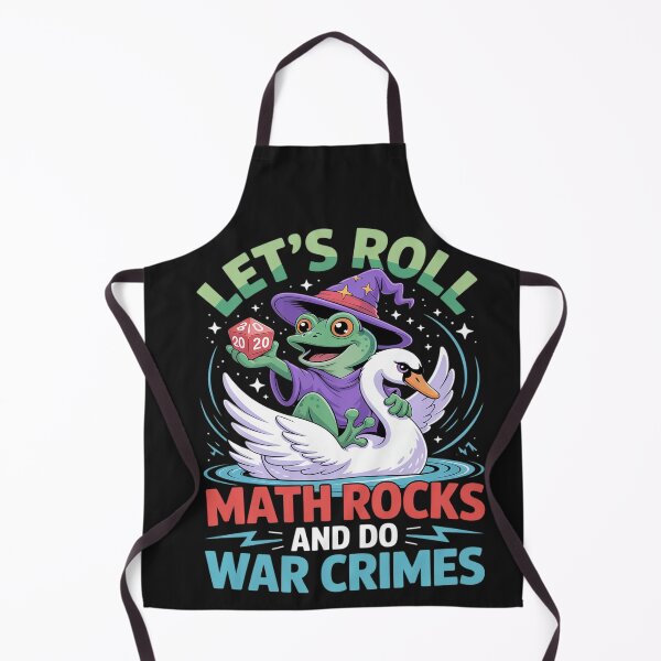 Item preview, Frog Riding Goose Let's Roll Math Rocks and Do War Crimes designed and sold by Hofersofer.