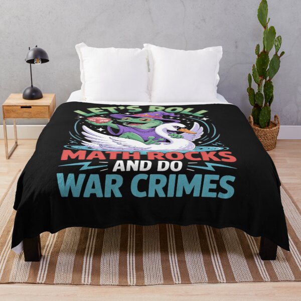Item preview, Frog Riding Goose Let's Roll Math Rocks and Do War Crimes designed and sold by Hofersofer.