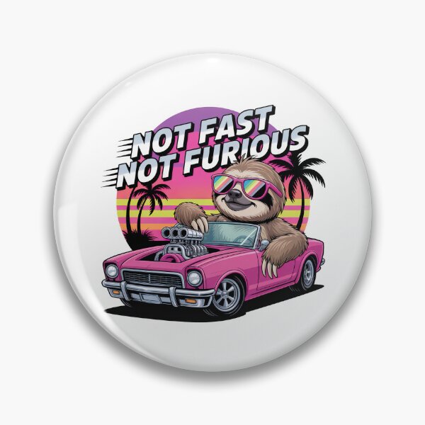 Item preview, Not Fast Not Furious designed and sold by graphic-genie.