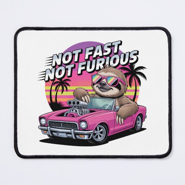 Item preview, Not Fast Not Furious designed and sold by graphic-genie.