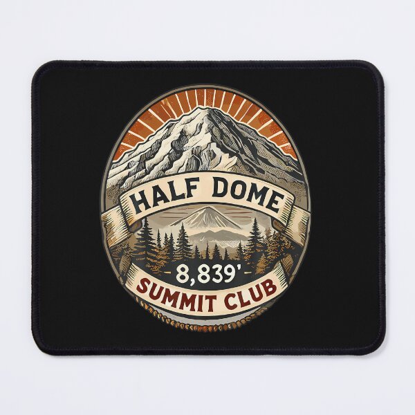 Item preview, Half Dome Summit Club Badge designed and sold by davaesabiaz.