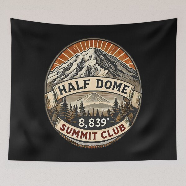 Item preview, Half Dome Summit Club Badge designed and sold by davaesabiaz.