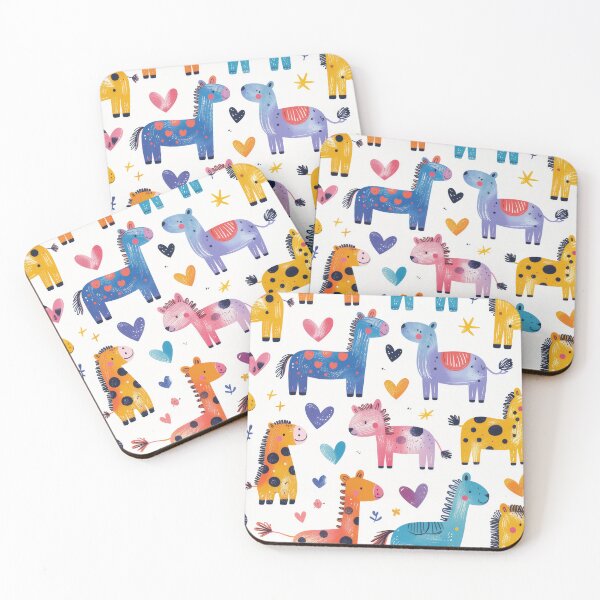 Item preview, Playful Animals designed and sold by P-for-Patterns.