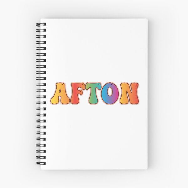 Item preview, ❤️ Afton Personalized Name Wavy Retro Shirt, Coffee Mug, Sticker Gift designed and sold by HelixPedia.