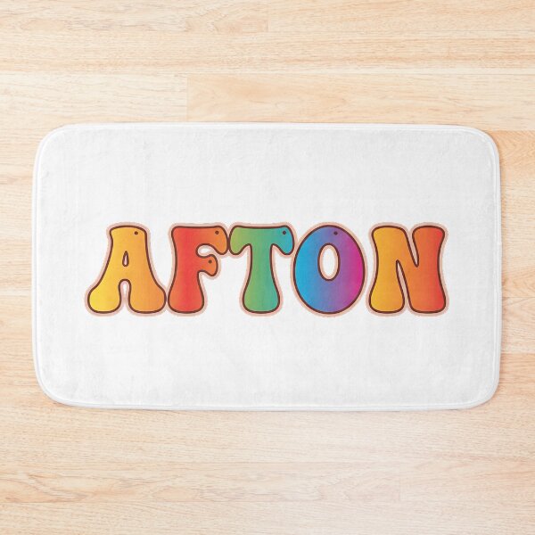 Item preview, ❤️ Afton Personalized Name Wavy Retro Shirt, Coffee Mug, Sticker Gift designed and sold by HelixPedia.
