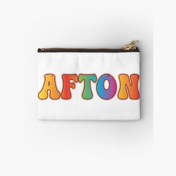 Item preview, ❤️ Afton Personalized Name Wavy Retro Shirt, Coffee Mug, Sticker Gift designed and sold by HelixPedia.