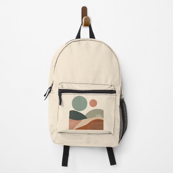 Item preview, Abstract Boho Landscape Rolling Hills designed and sold by PureBohoPrints.