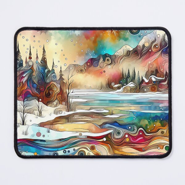 Item preview, Psychedelic Winter Dream designed and sold by ByNicoleSara.
