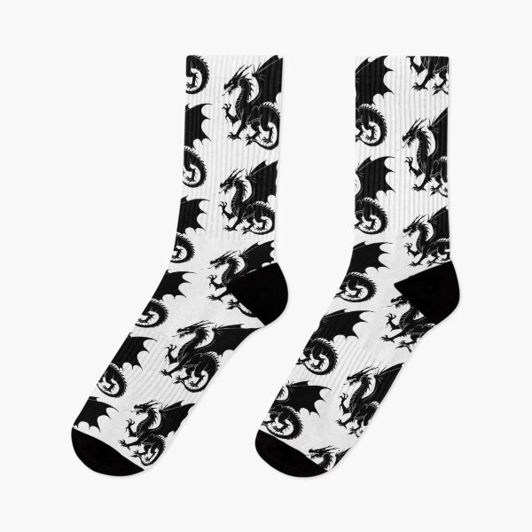 Item preview, A black dragon with wings spread artwork  designed and sold by NivyasArtistry.