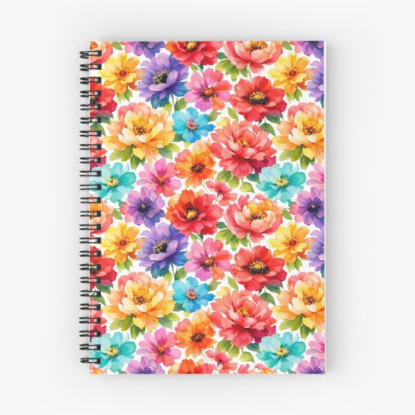 Item preview, Wild Spectrum Bloom – Lush Vibrant Floral Garden Pattern designed and sold by Velavue .