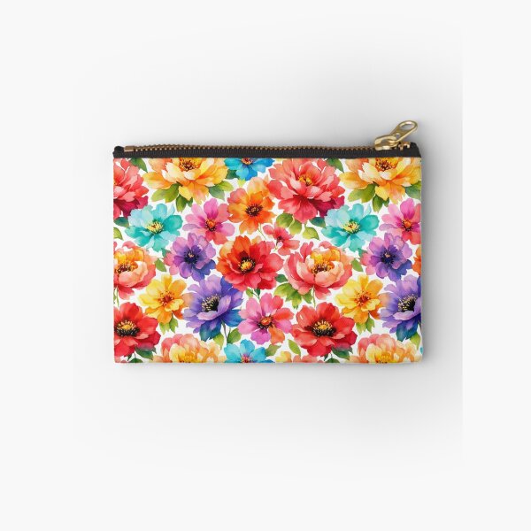 Item preview, Wild Spectrum Bloom – Lush Vibrant Floral Garden Pattern designed and sold by Velavue .