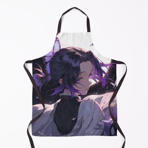 Item preview, Shinobu Kocho Demon Slayer Anime Girl Moonlight Butterflies designed and sold by thedarvills.