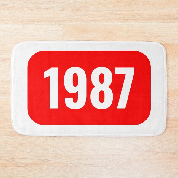 Item preview, 1987 – Classic Year | Perfect Gift for Birthdays, Anniversaries, or First-Date Memories designed and sold by GlobalBoom.