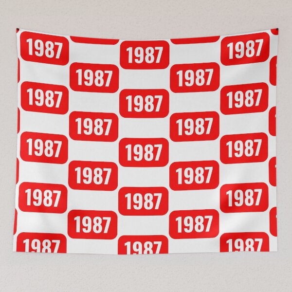 Item preview, 1987 – Classic Year | Perfect Gift for Birthdays, Anniversaries, or First-Date Memories designed and sold by GlobalBoom.