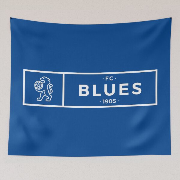 Item preview, The Blues FC minimal sticker designed and sold by Musabinho.