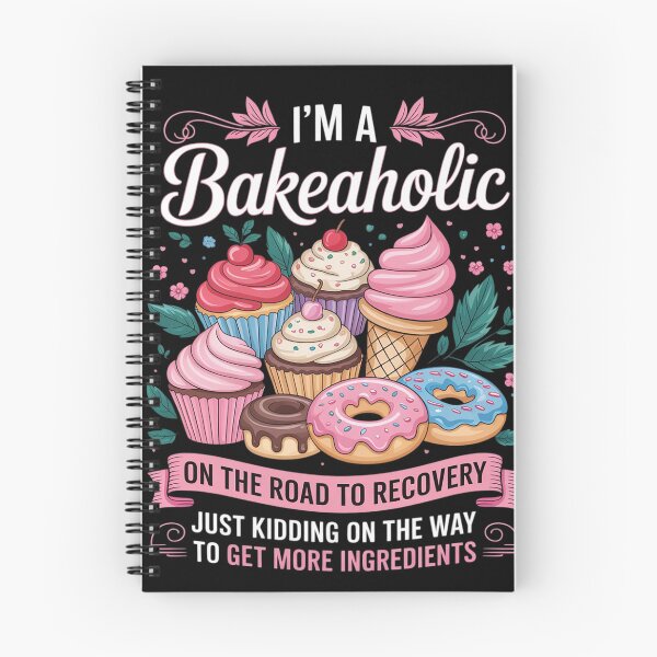 Item preview, I'm a Bakeaholic Funny Baking Baker Cupcake Cooking designed and sold by InspiredFoul.
