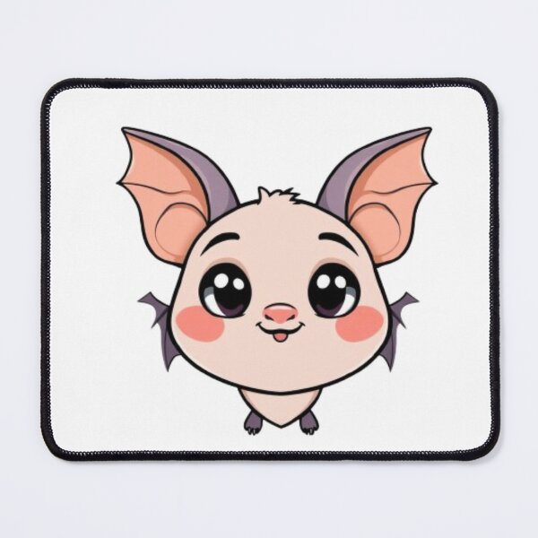 Item preview, Chibi Pallid Bat – Cute Wildlife Illustration designed and sold by MystiColo.