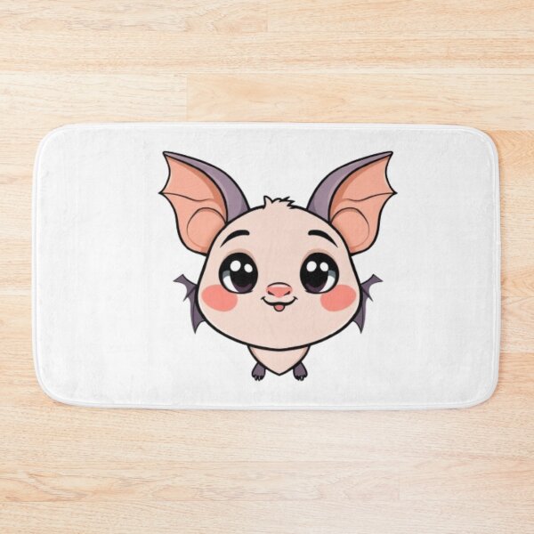 Item preview, Chibi Pallid Bat – Cute Wildlife Illustration designed and sold by MystiColo.