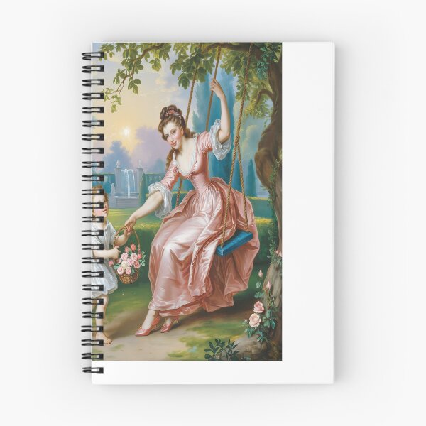 Aperçu de l'œuvre Balançoire peinte rococo créée et vendue par Tamas Das.