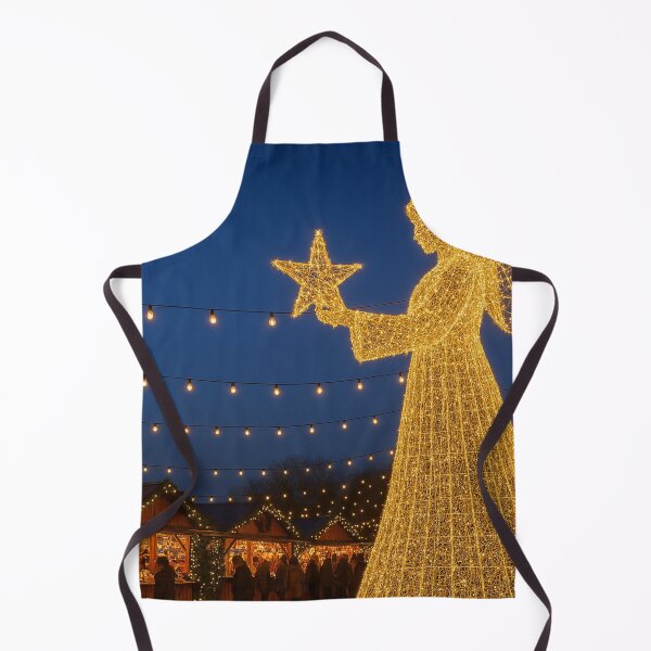 Item preview, Angels of light amidst Christmas market magic designed and sold by Sigtrix.