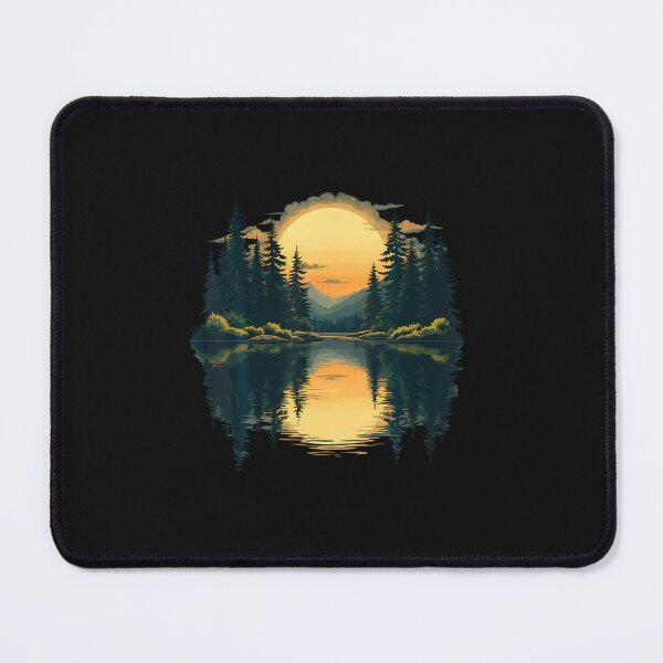 Item preview, Forest Reflection Nature Landscape designed and sold by davaesabiaz.