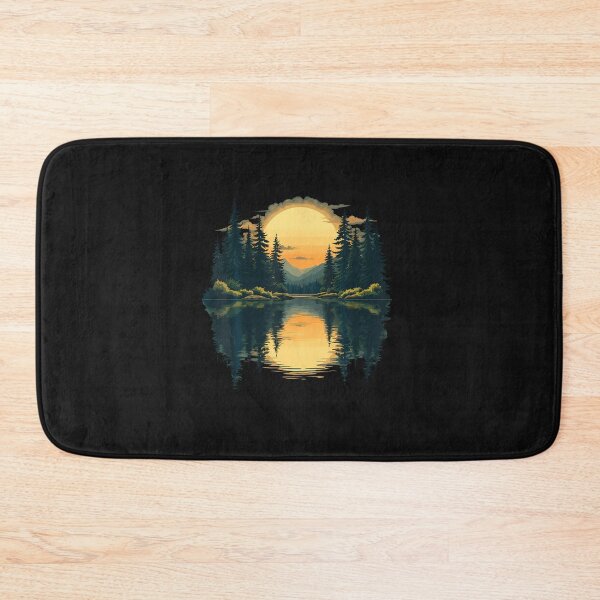 Item preview, Forest Reflection Nature Landscape designed and sold by davaesabiaz.
