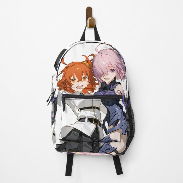 Item preview, Shielder Mash Kyrielight And Ritsuka Fujimaru Together Fate Grand Order Anime Girl designed and sold by thedarvills.
