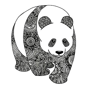 Artwork thumbnail, PANDA MANDALA by Ivy Sanchez
