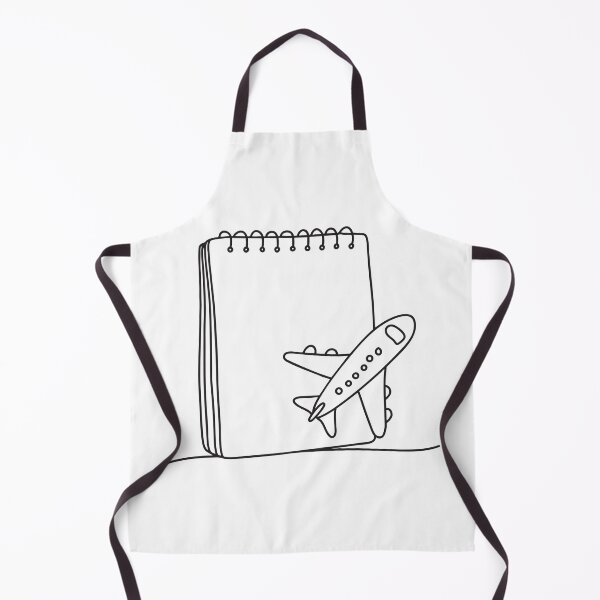 Item preview, A toy airplane beside a sketchpad and marker designed and sold by rasagamastore.
