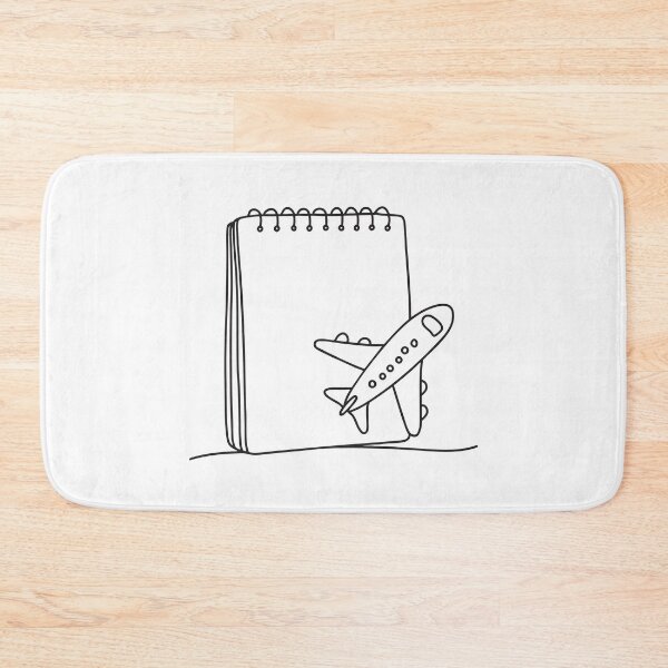 Item preview, A toy airplane beside a sketchpad and marker designed and sold by rasagamastore.