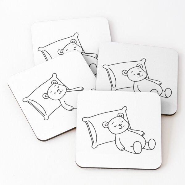 Item preview, A toy animal resting beside a pillow on the bed designed and sold by rasagamastore.