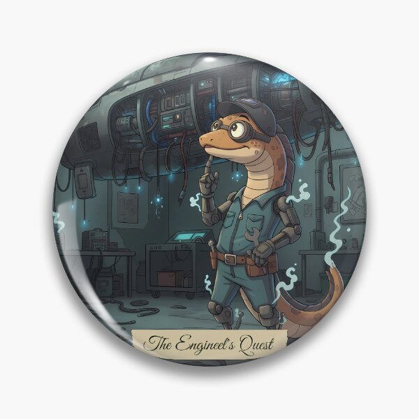 Item preview, The Engineel's Quest | Mechanical Adventure Gift designed and sold by Pets & Memes & Stuff.