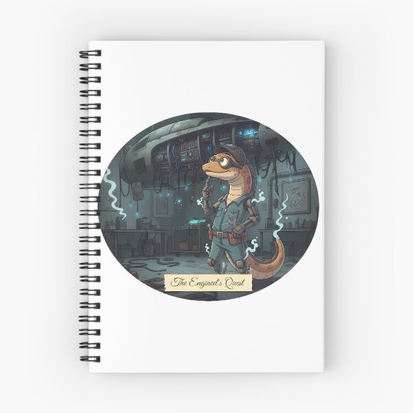 Item preview, The Engineel's Quest | Mechanical Adventure Gift designed and sold by Pets & Memes & Stuff.