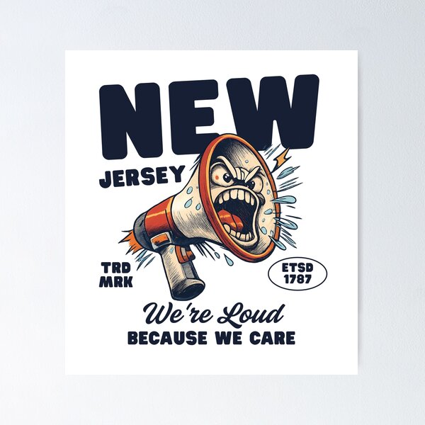 Item preview, New Jersey : we're loud because we care designed and sold by Peerless-Prime.