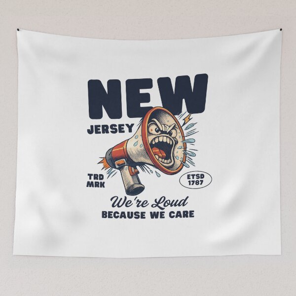 Item preview, New Jersey : we're loud because we care designed and sold by Peerless-Prime.