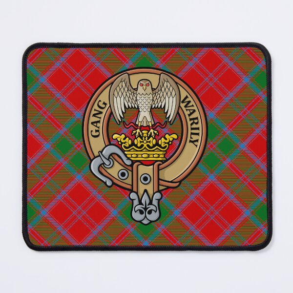 Item preview, Clan Drummond Crest over Tartan designed and sold by sifis.