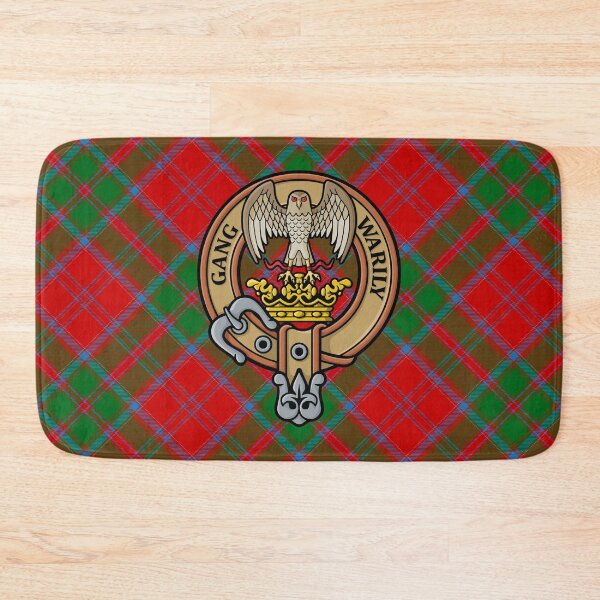 Item preview, Clan Drummond Crest over Tartan designed and sold by sifis.