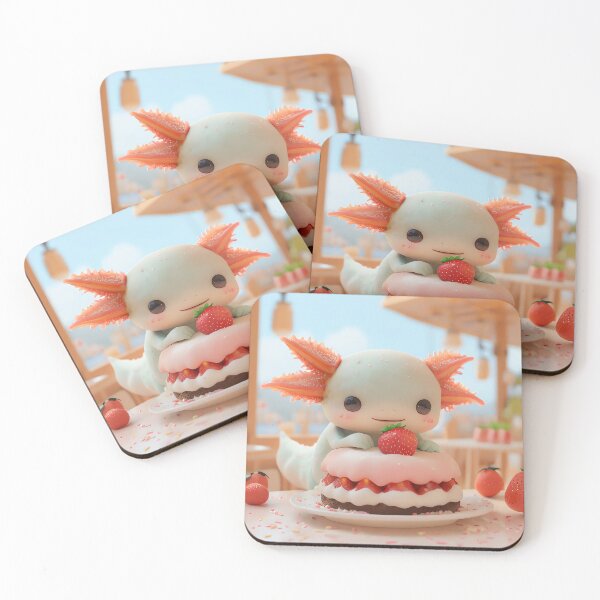 Item preview, Axolotl Afternoon Tea designed and sold by ONYX Pixee.