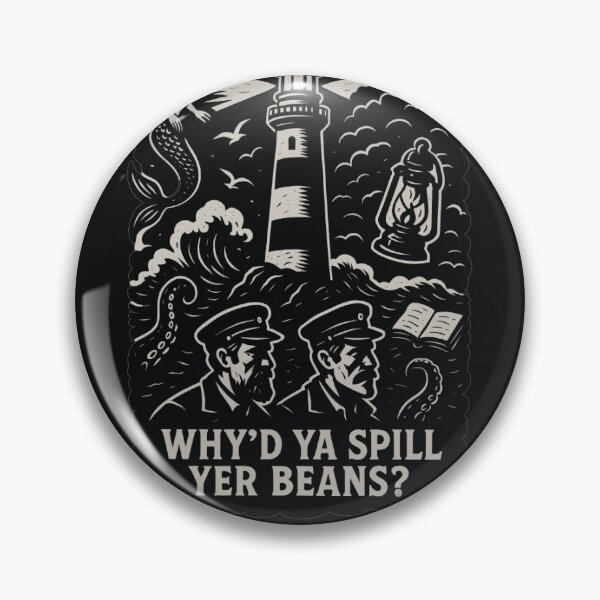 Item preview, Why'd Ya Spill Yer Beans - Vintage Lighthouse designed and sold by Teeseas Wave.